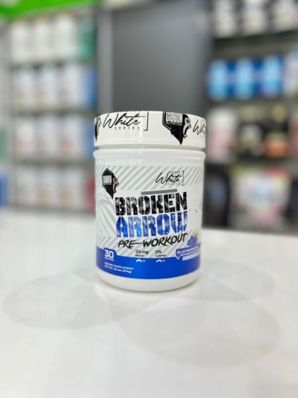 Gibbon Nutrition Broken Arrow Pre-Workout 30 Servings(294g) Blue Raspberry